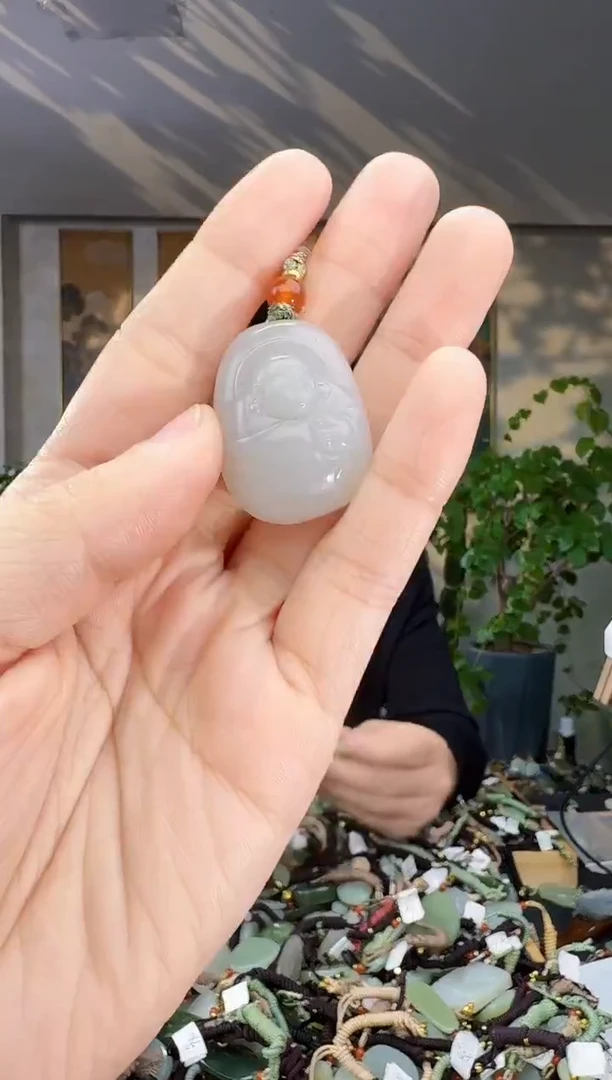 未镶嵌和田玉挂件拍一发一