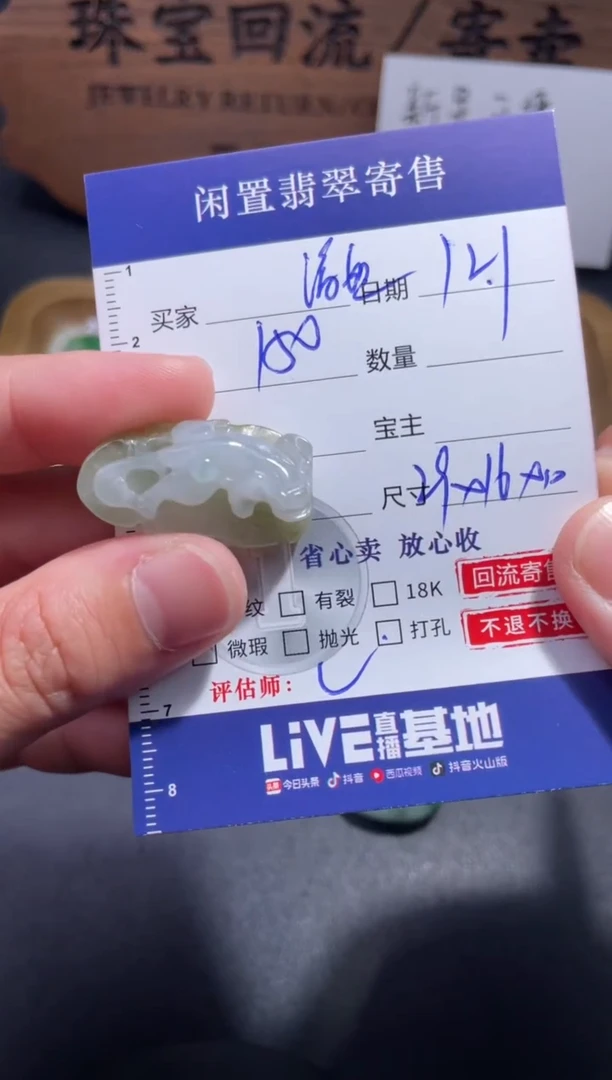 颈饰未镶嵌翡翠潘*姐8