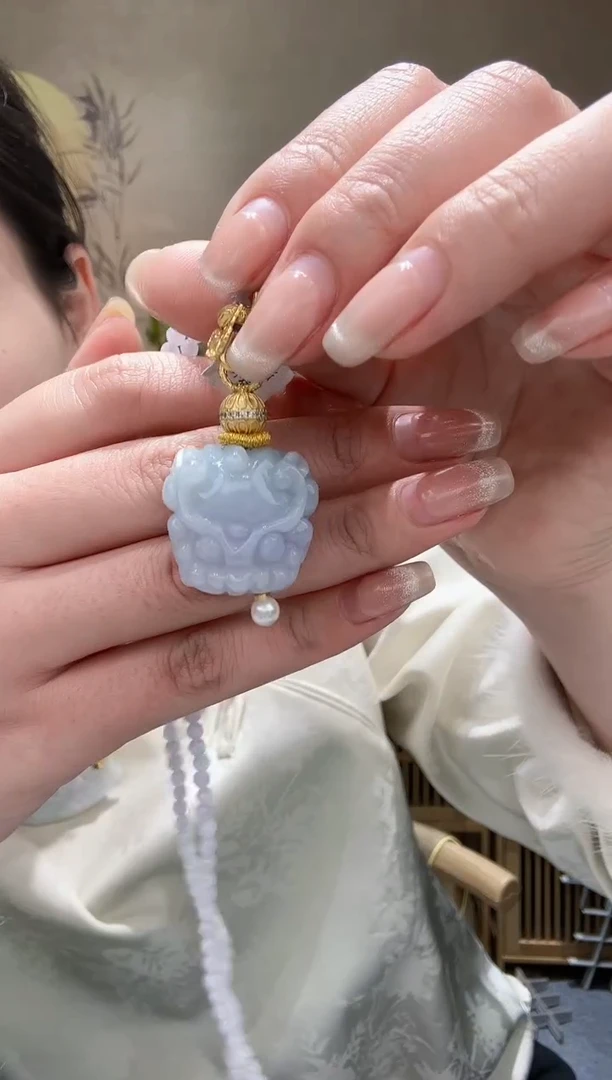 【闪购商品】翡翠耳饰未镶嵌吊坠