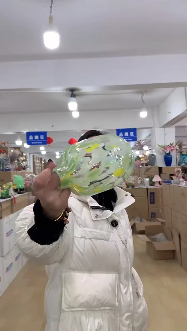 【闪购商品】无铅玻璃美全花器-l-早29