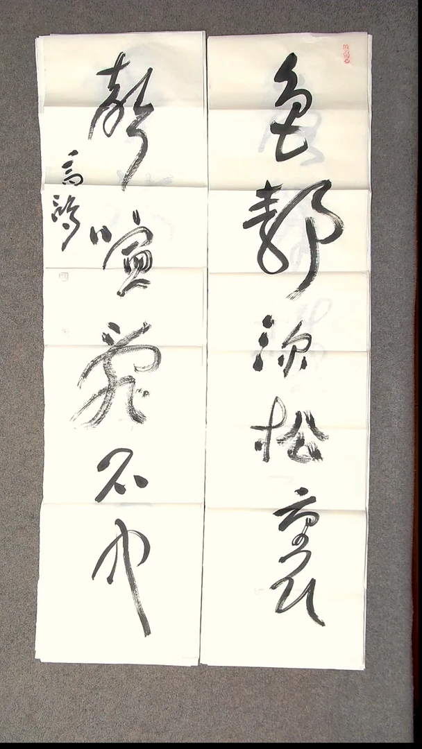 书法王高生 福建漳州 四尺对联