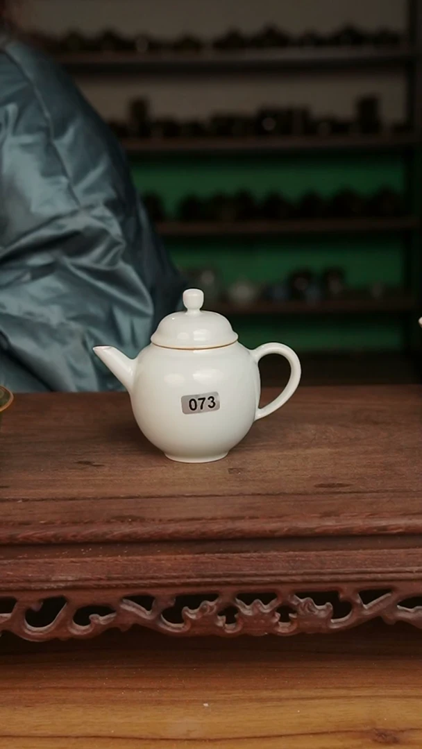 杯073号月白小君子壶微微不要完美裸发