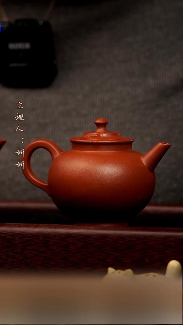 茶壶紫砂宫灯 小煤窑朱泥