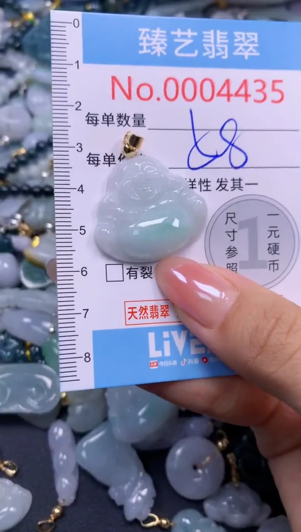 颈饰未镶嵌翡翠4435