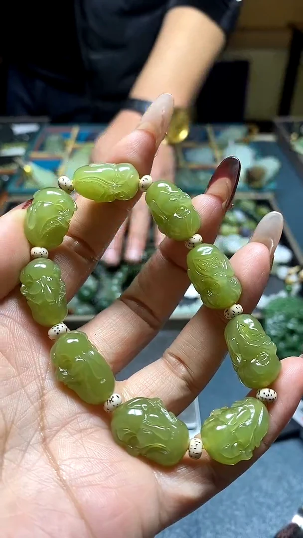 颈饰未镶嵌和田玉多样性拍一发一