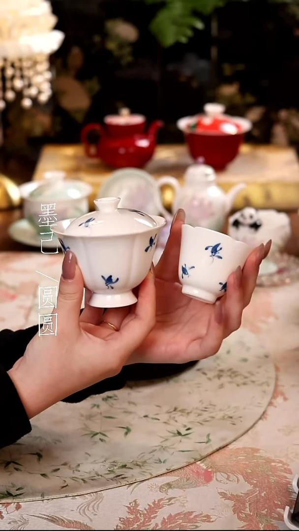 盖碗+茶杯