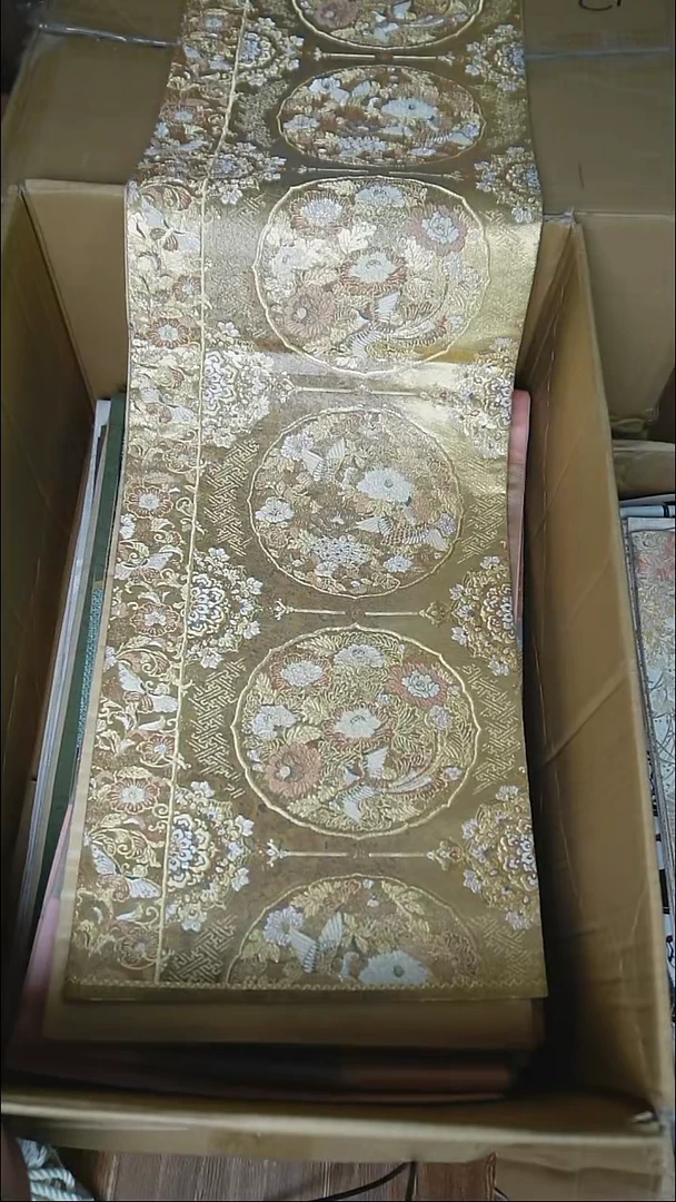 织绣89 六通凤凰团花