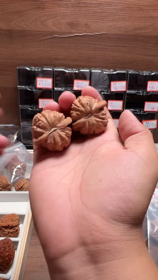 把件文玩核桃41白狮子