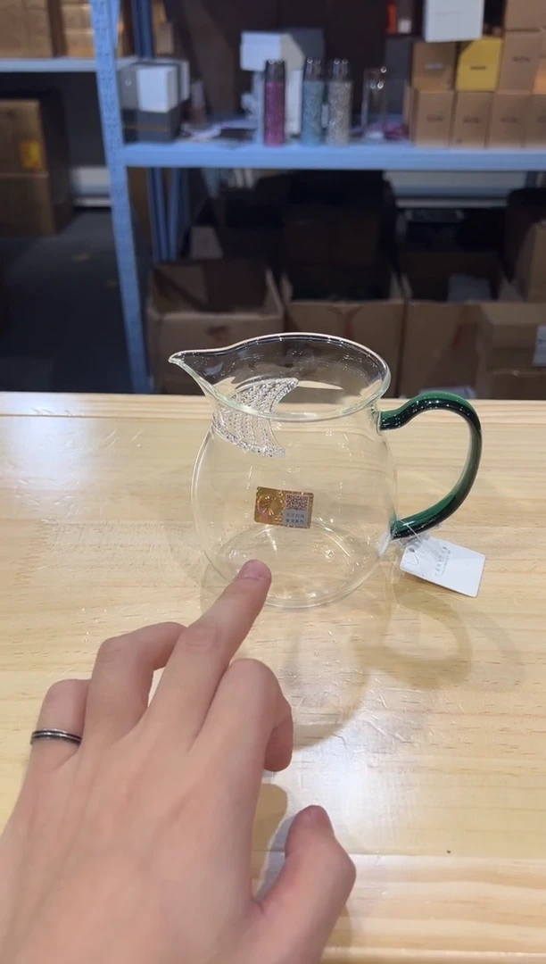 禾器-观禄煮茶器-墨绿色+清禾杯墨绿2只