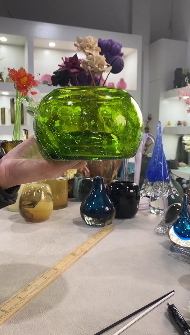慕忆家手作琉璃花瓶