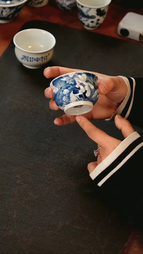 【闪购商品】华山拙隐荷花炉式杯