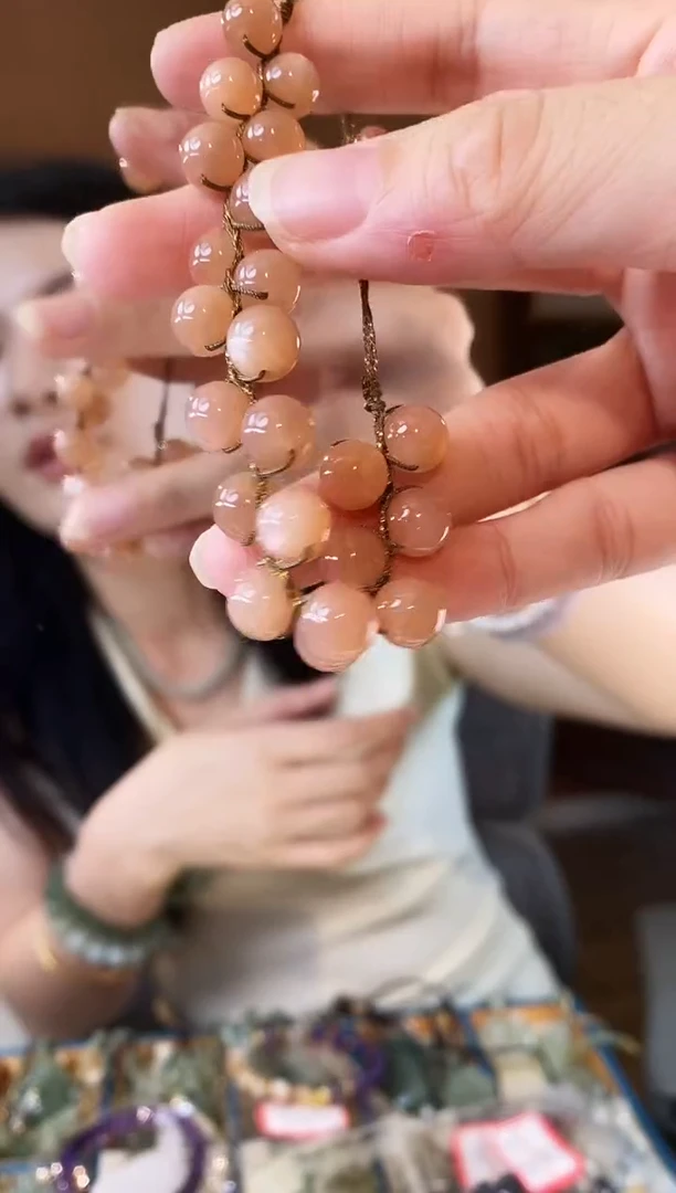 和田玉未镶嵌颈饰设计师手链