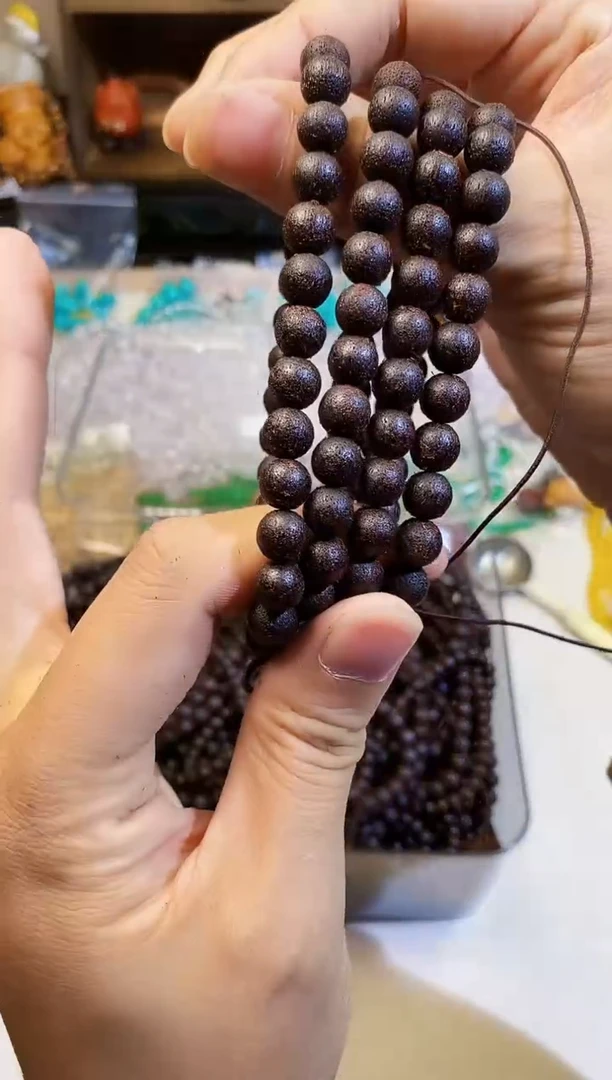 降真香手串/手链卡8降真香半成品108颗