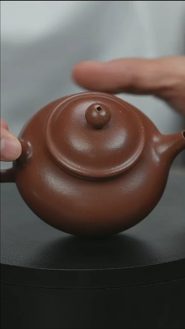 茶壶紫砂義*仔H1628范菊芳紫泥容天