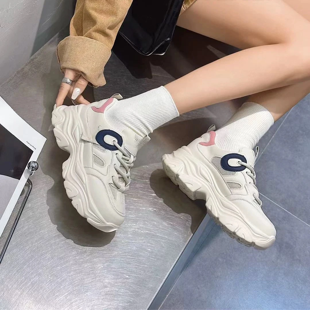 662时尚百搭洋气舒适透气潮流ins老爹鞋