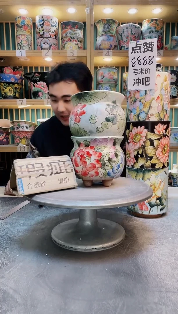 瓷片默认微瑕一物一拍1128-113-2个