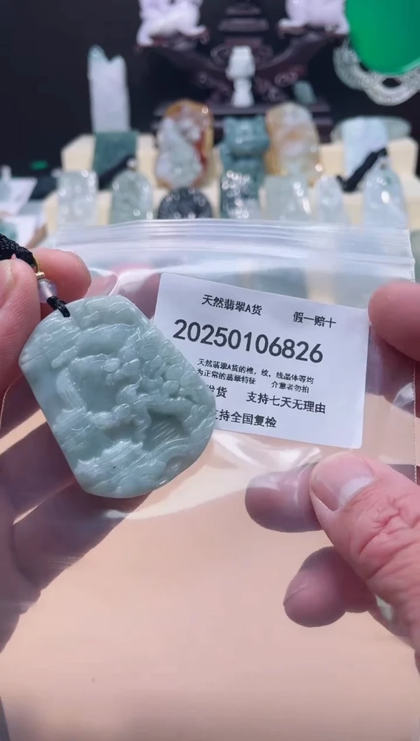 【闪购商品】翡翠颈饰未镶嵌闪购商品8号店200250010023