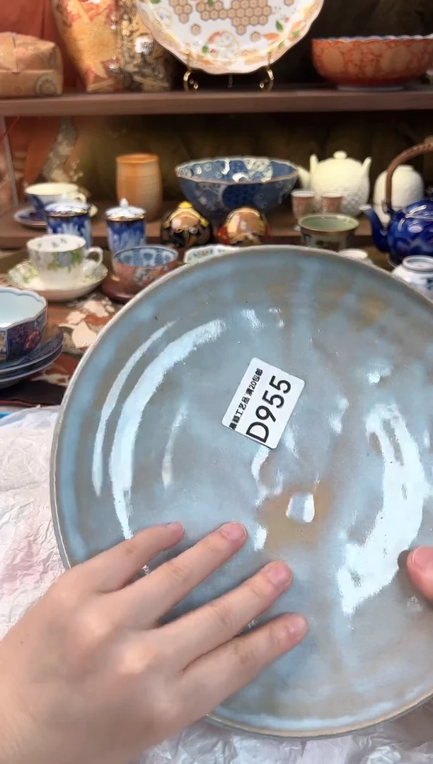 955D瓷器茶具 默认微瑕