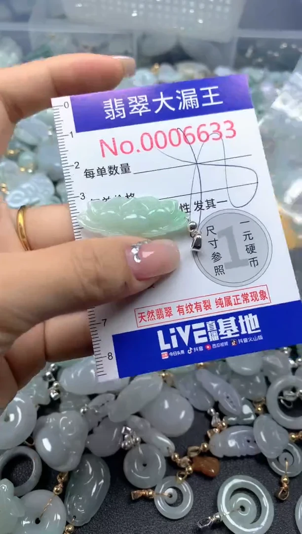颈饰未镶嵌翡翠6633