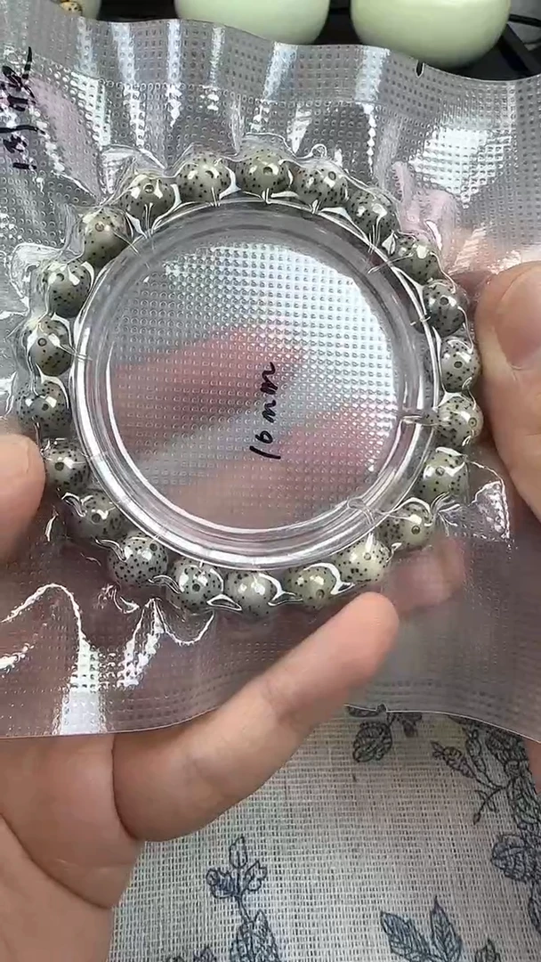 手串星月菩提25石玉料圆珠单圈10mm高透精工福利