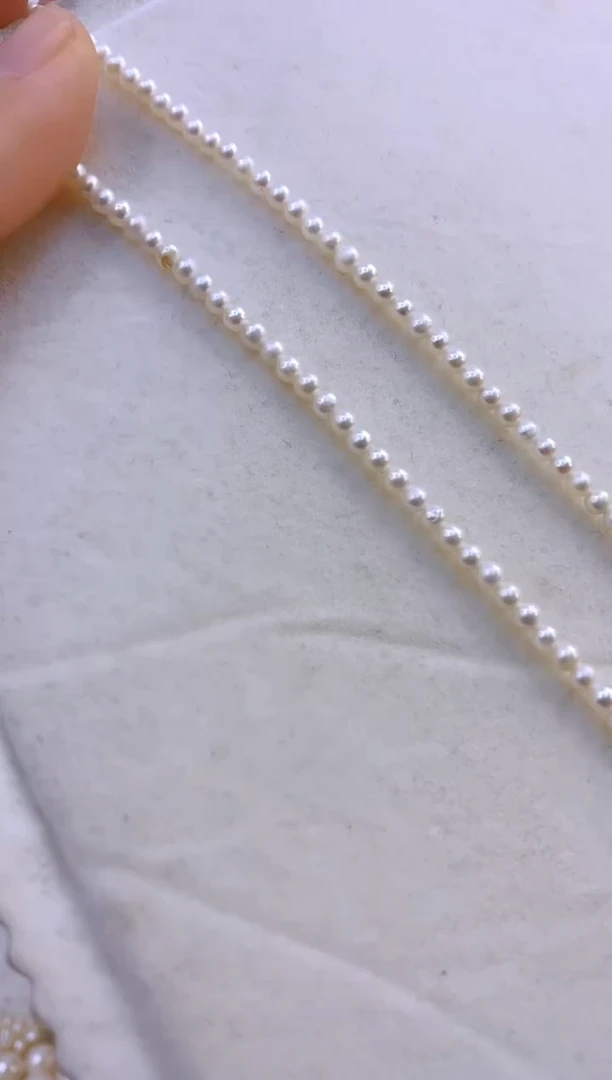 颈饰钛钢淡水珍珠X38