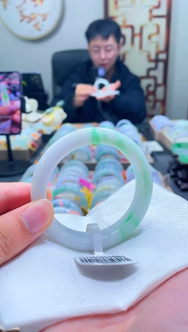 未镶嵌手镯翡翠117-55