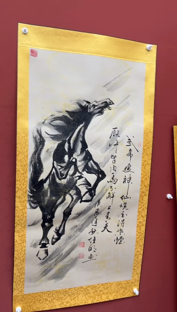 国画李继明老师现场创作 28