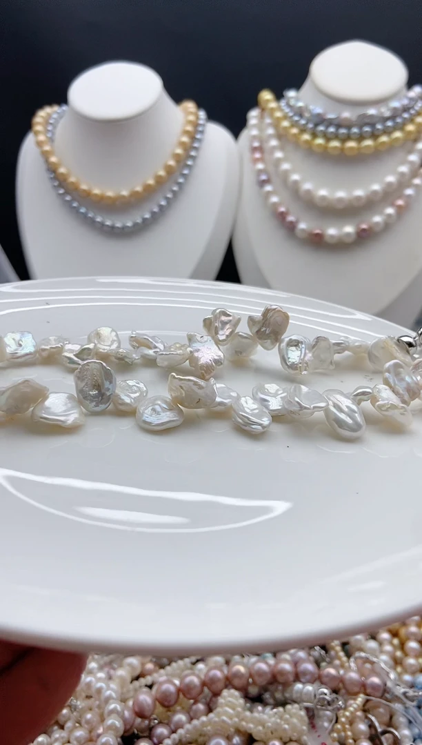 【闪购商品】淡水珍珠颈饰未镶嵌1