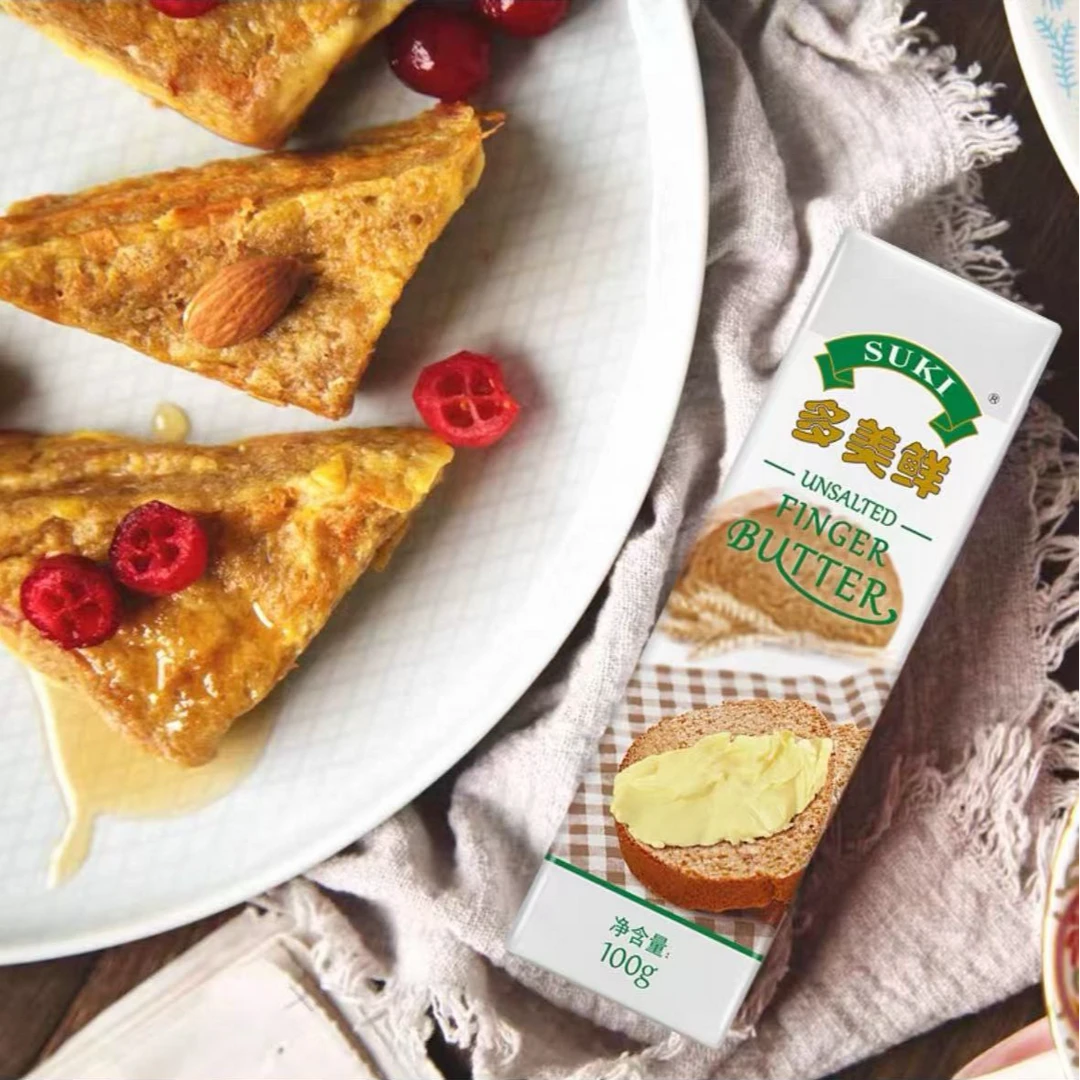 【保质期至25.12.26】多美鲜黄油（无盐）100g*2条