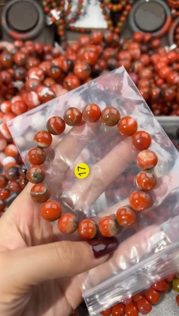 未镶嵌手串南红玛瑙12+