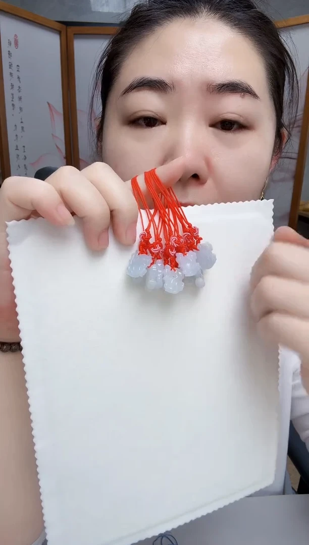 颈饰未镶嵌翡翠麒麟手机挂多样性发货