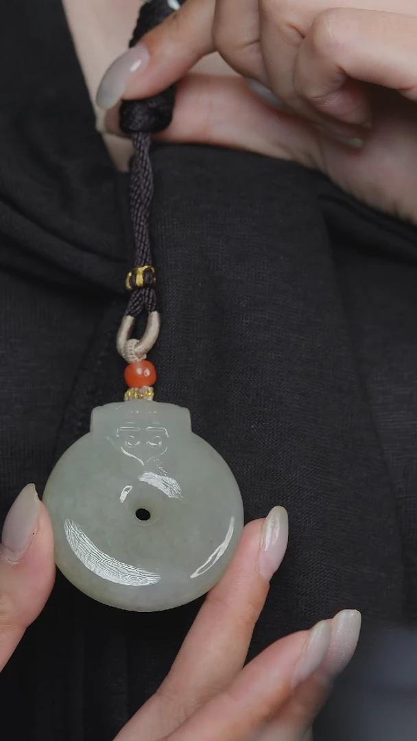 颈饰未镶嵌翡翠缅甸天然翡翠