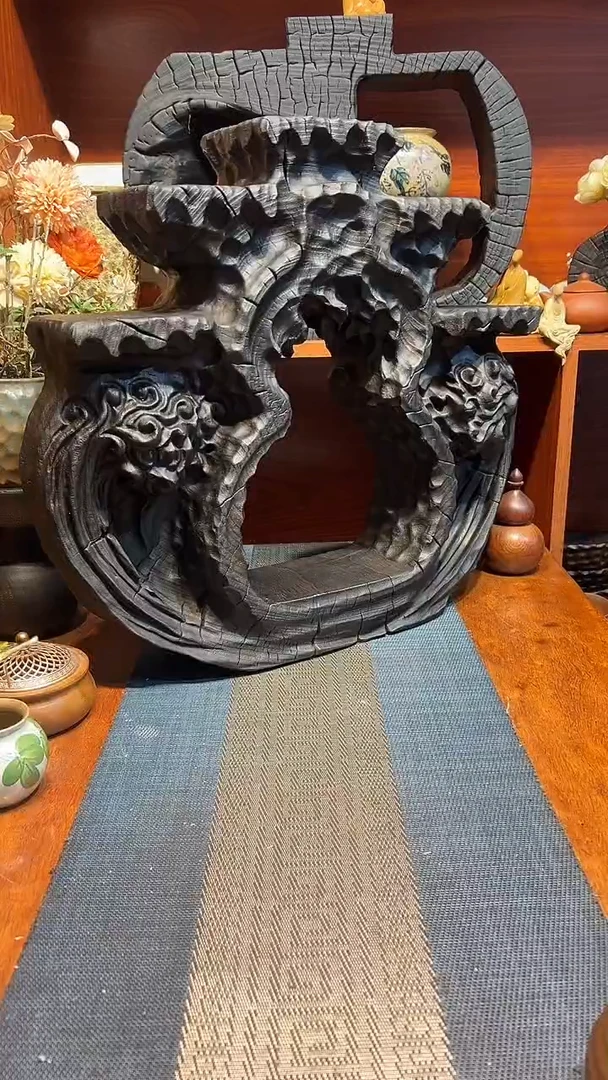 香樟木碳化香樟木一物一拍