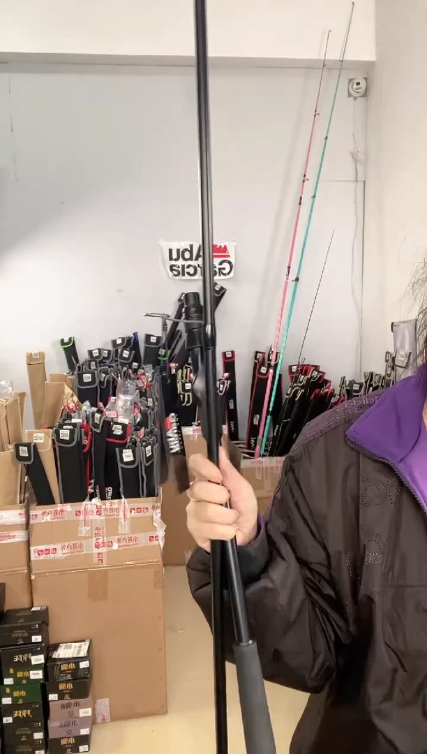 9959二手阿布黑马仕3代3.2 mh直柄两节半