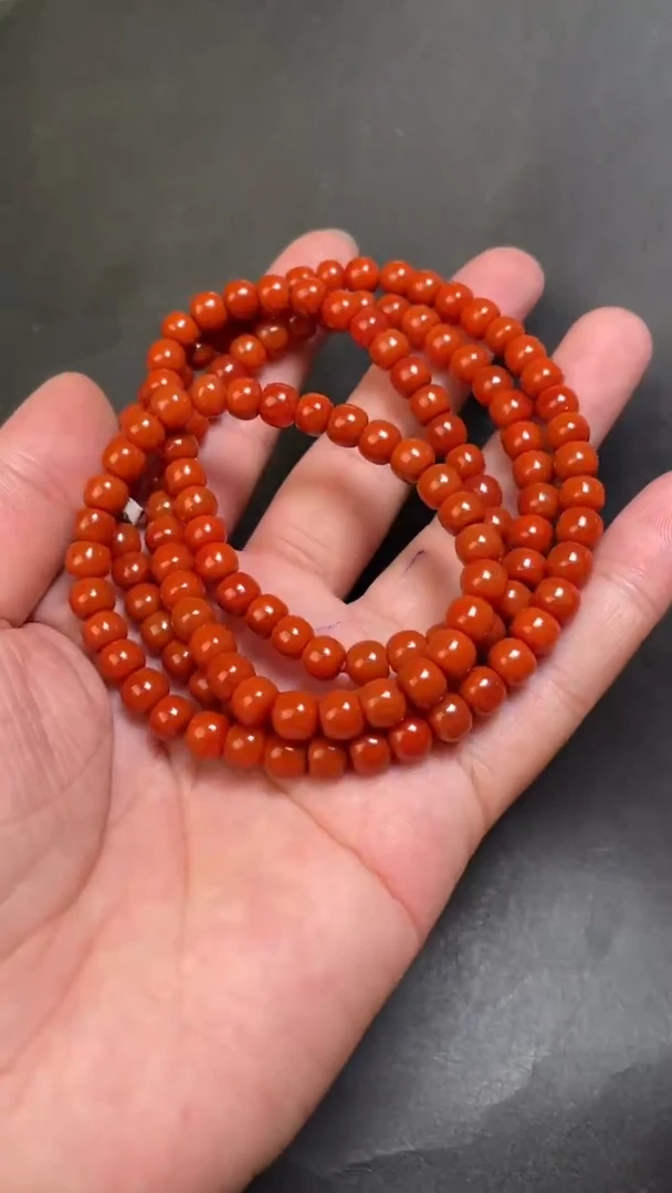 南红玛瑙122未镶嵌多圈