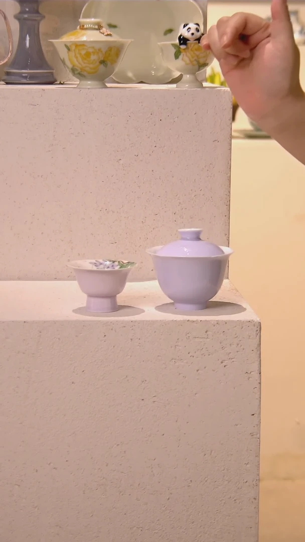 盖碗+茶杯 哈哈哈哈