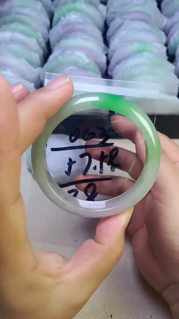 无非金属缅风美人翠手镯003