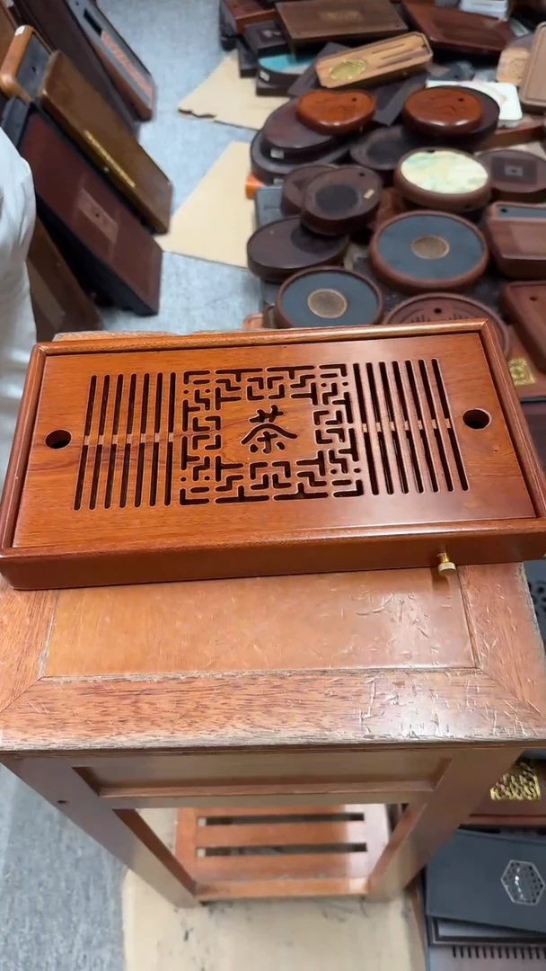 茶盘茶盘茶盘茶盘36*20花梨木茶盘