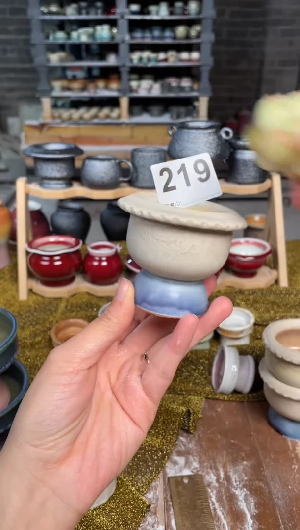 【闪购商品】摆件219知木小芳花盆直播编号