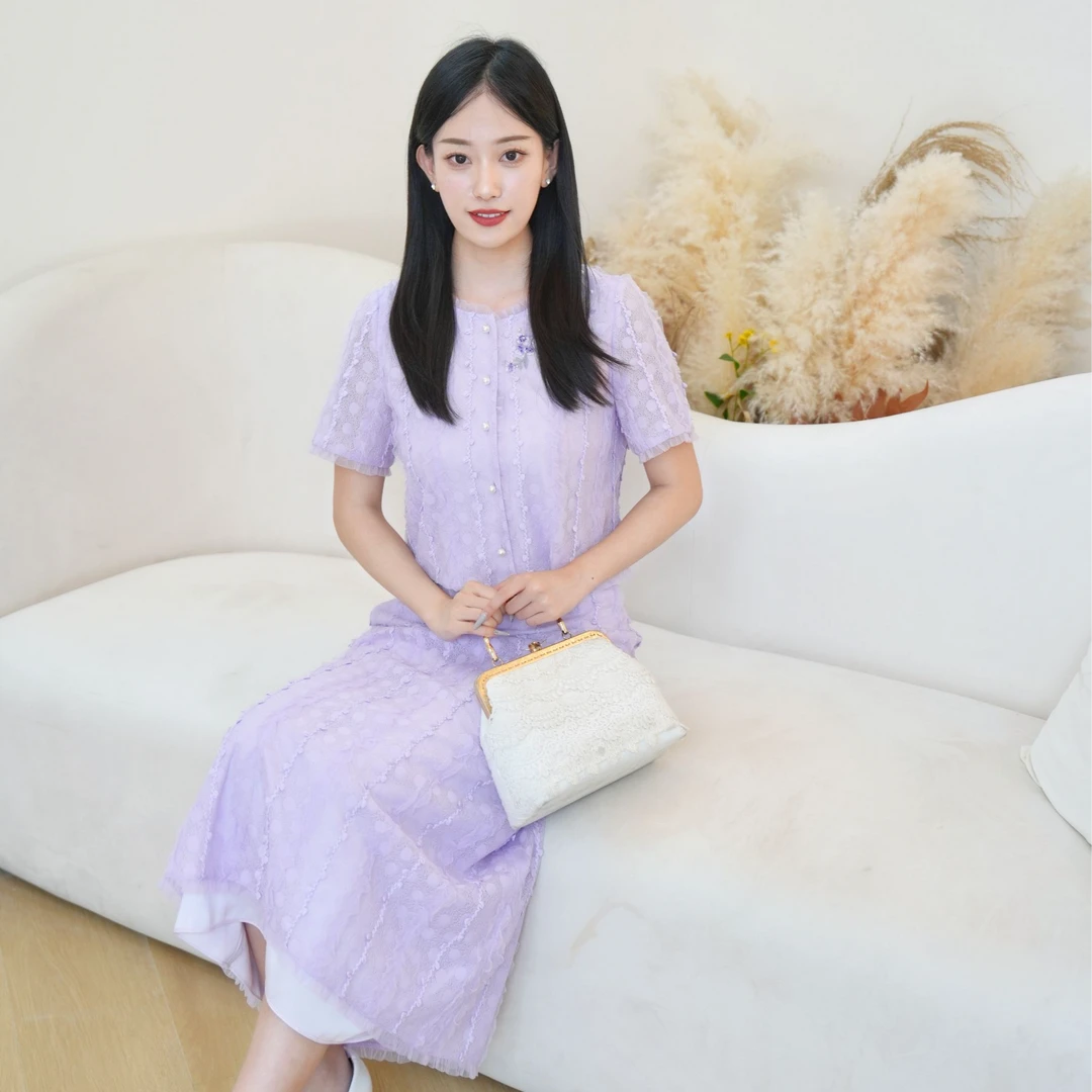 Pink Mary/粉红玛琍25新款百搭轻奢套装PMDOS9702