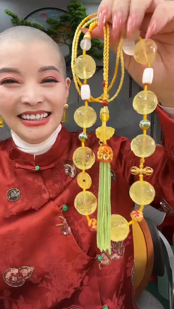 琥珀颈饰未镶嵌项链