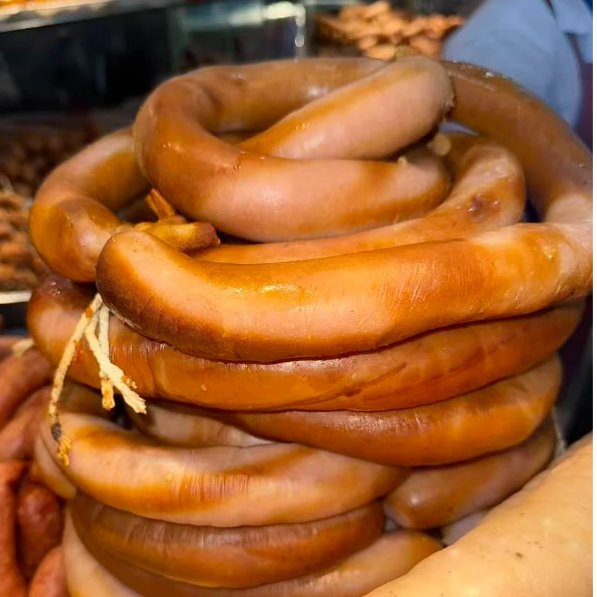 哈尔滨奋斗副食老式粉肠散装一个500g