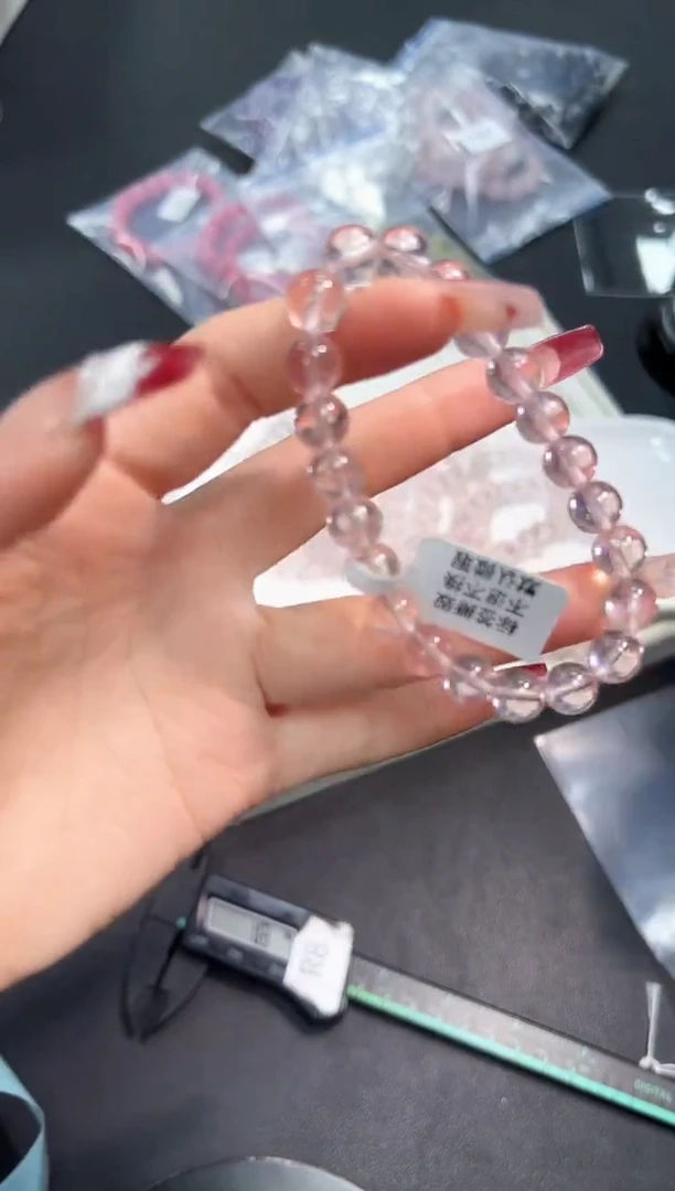 【闪购商品】水晶手串未镶嵌85F多样性发其一/1条默认微瑕