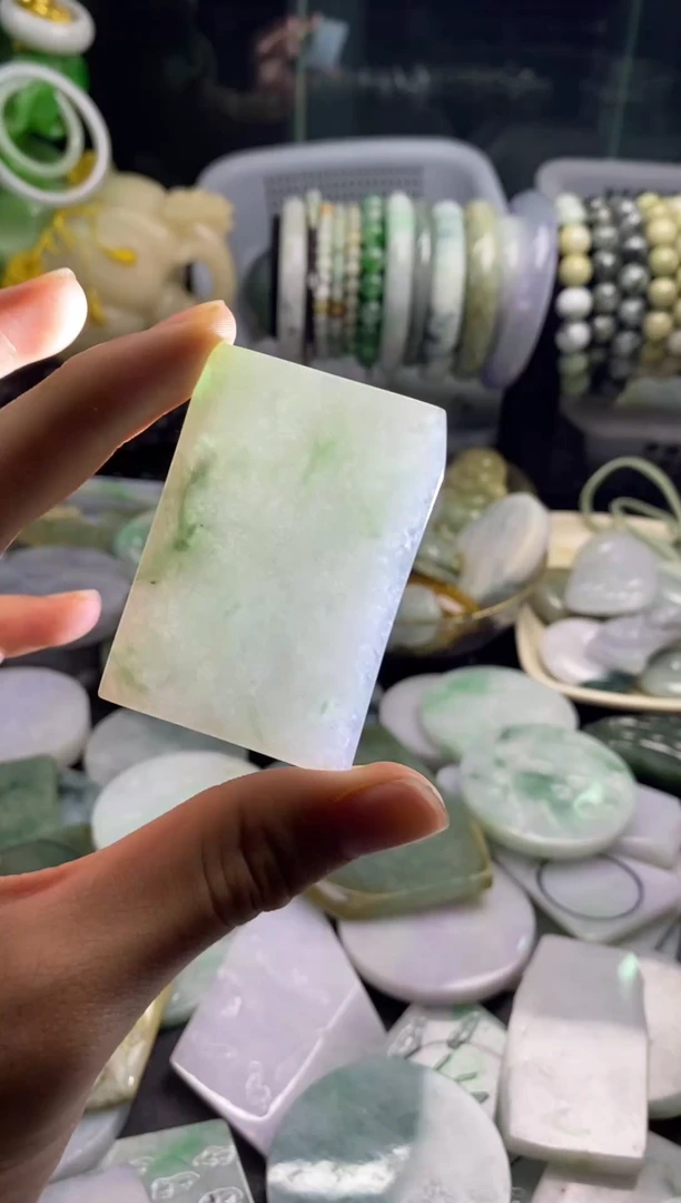 散珠翡翠翡翠A货14