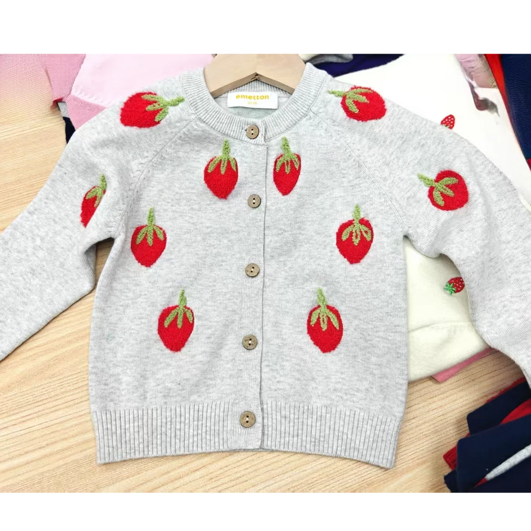 【特价】【特价】【桃子家】2025秋冬新款长袖儿童针织卫衣棉毛衣