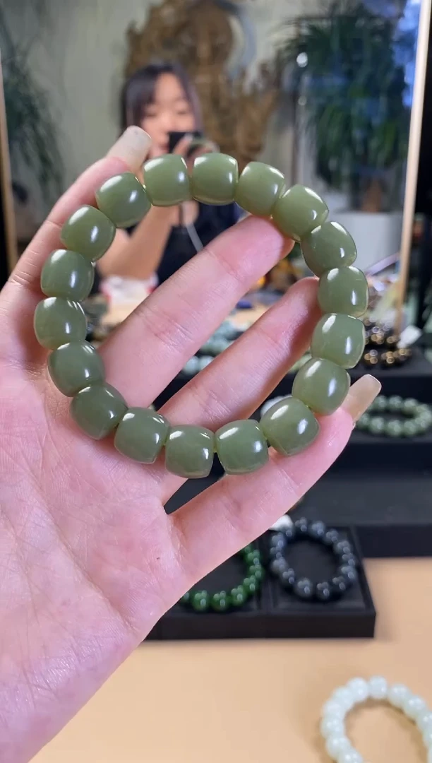 手串未镶嵌和田玉手串卡12