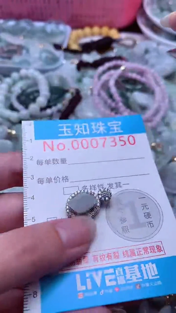 翡翠未镶嵌吊坠(不含链)7350