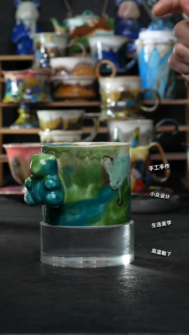 设计师款景德镇森涩手创陶瓷（食品级）025