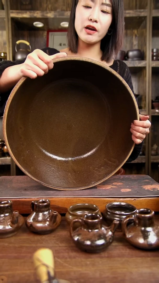 大***！微瑕粗泥大糕盆不退不换