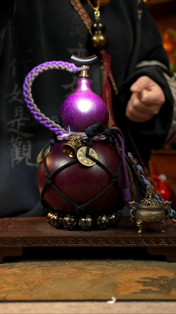144大漆一物一拍记葫堂出品【不带手串】